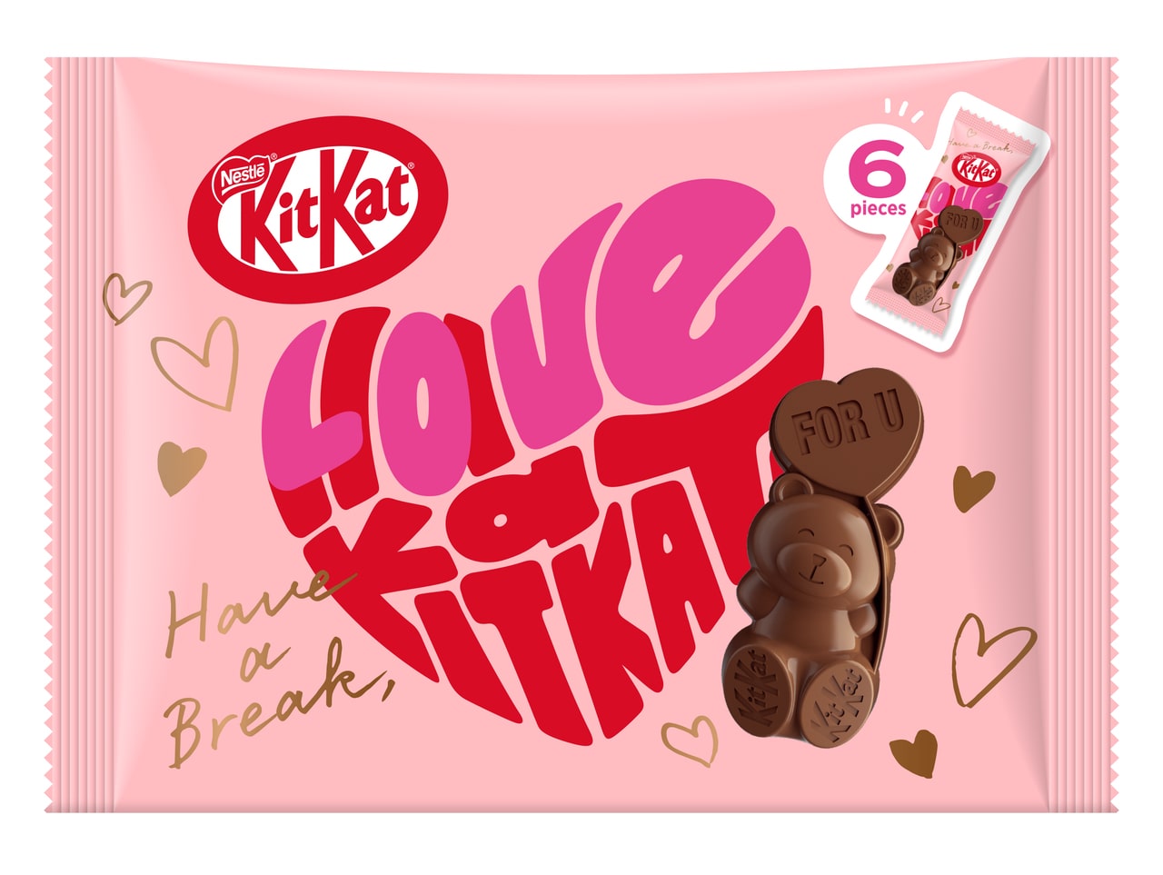 「キットカット ハートフルベアー」