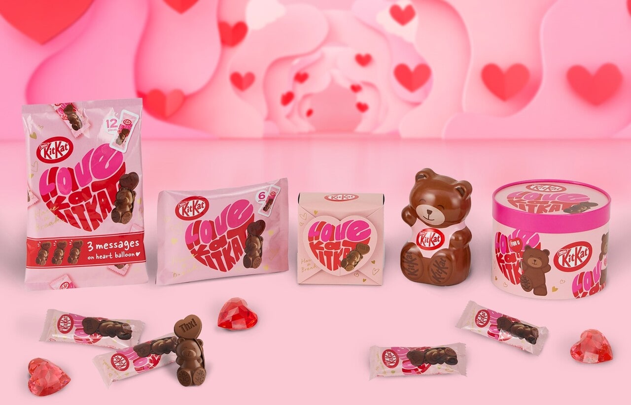 クマ型キットカット「キットカット ハートフルベアー」【2026年】ラインナップ