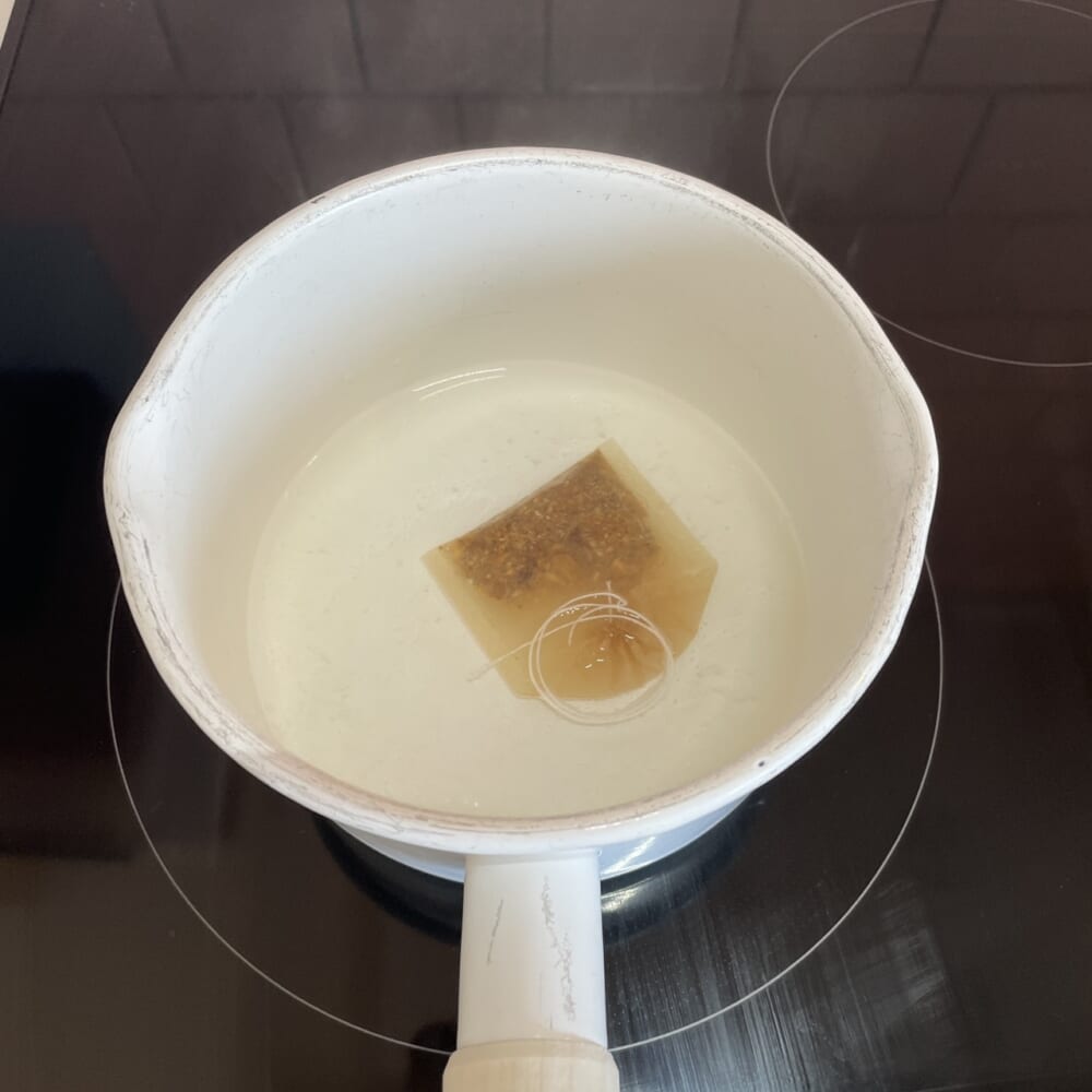 屠蘇散を煮出す