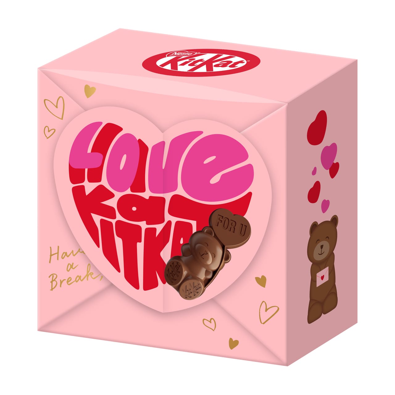 「キットカット ハートフルベアー ボックス」