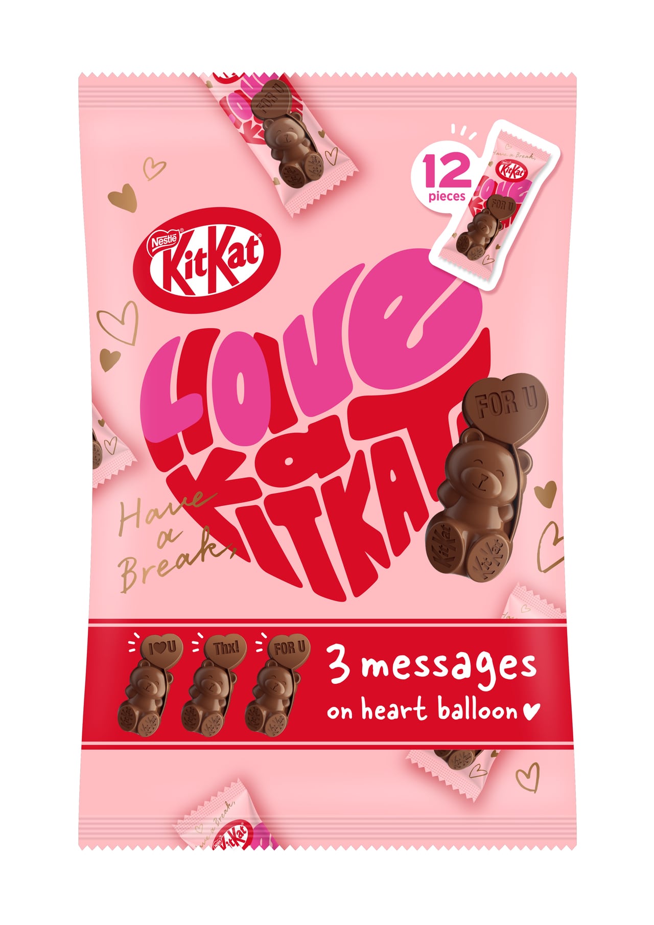 「キットカット ハートフルベアー シェアバッグ」