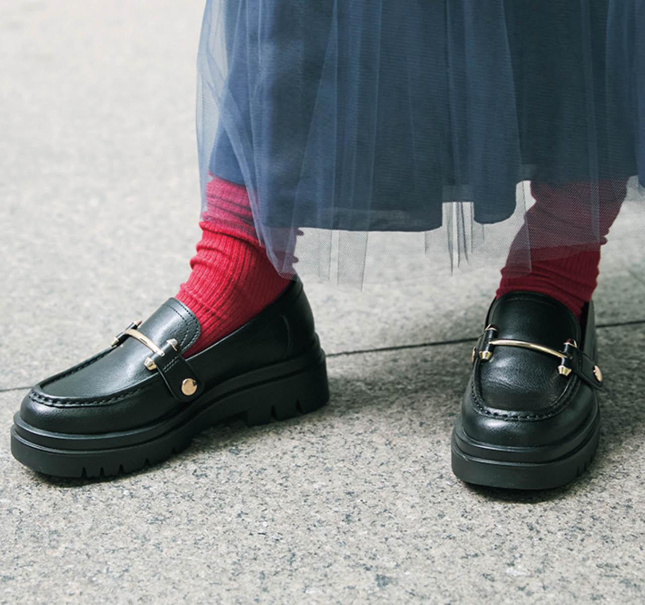 ABC-MART×LEEのローファー