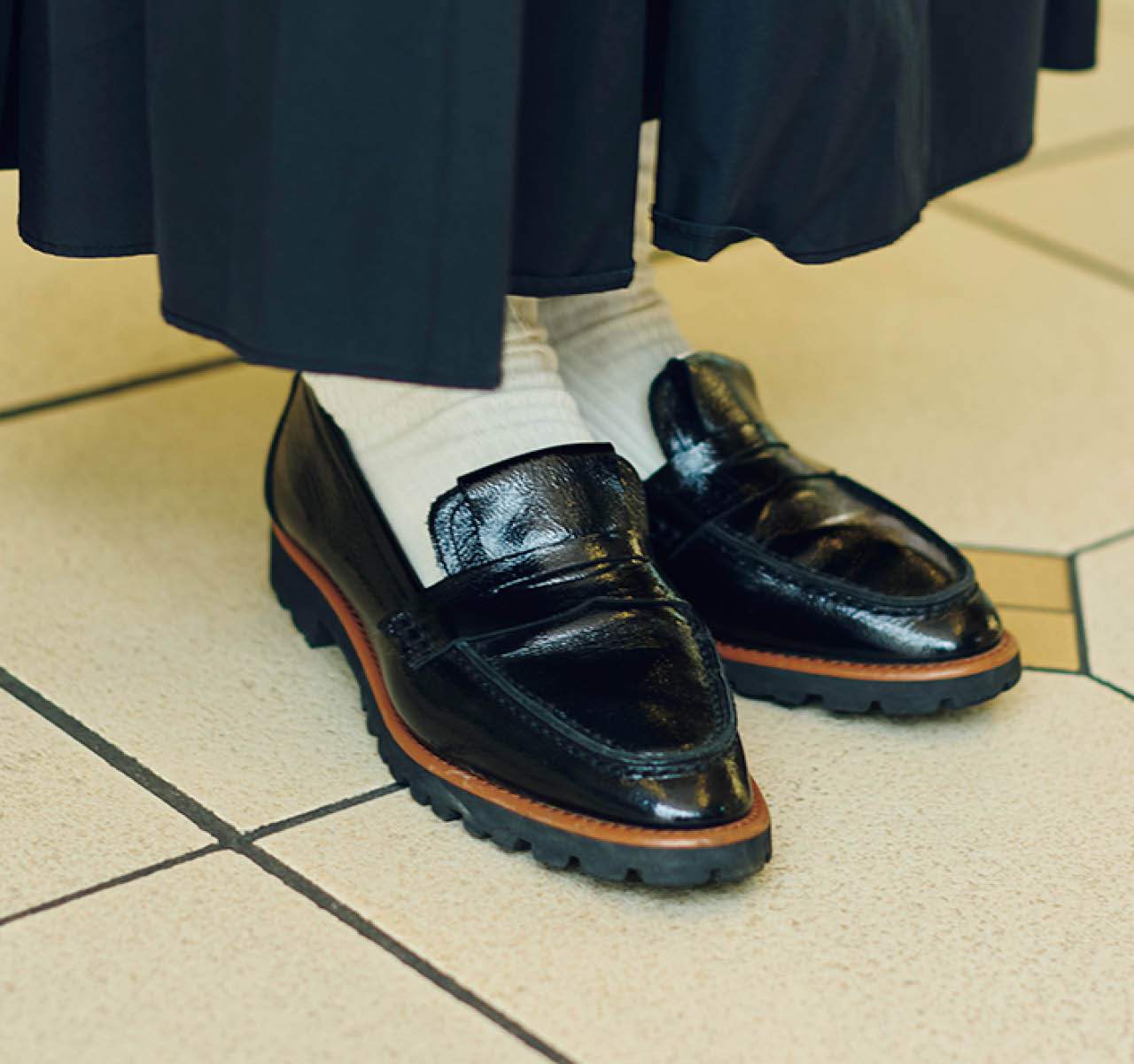 GINZA Kanematsuのローファー