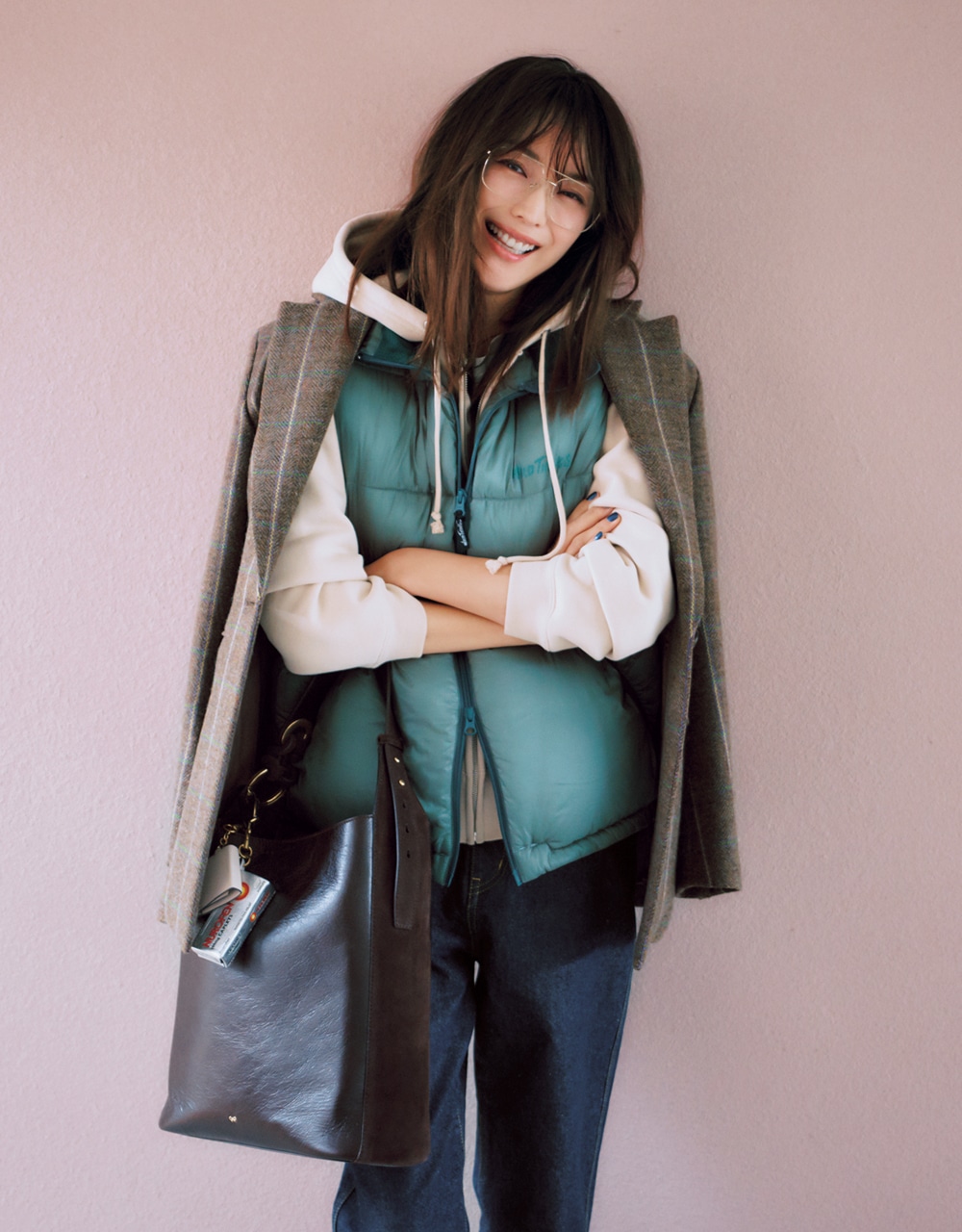 WILD THINGS × Shinzone（ワイルドシングス×シンゾーン）のダウンコーデ 蛯原友里さん