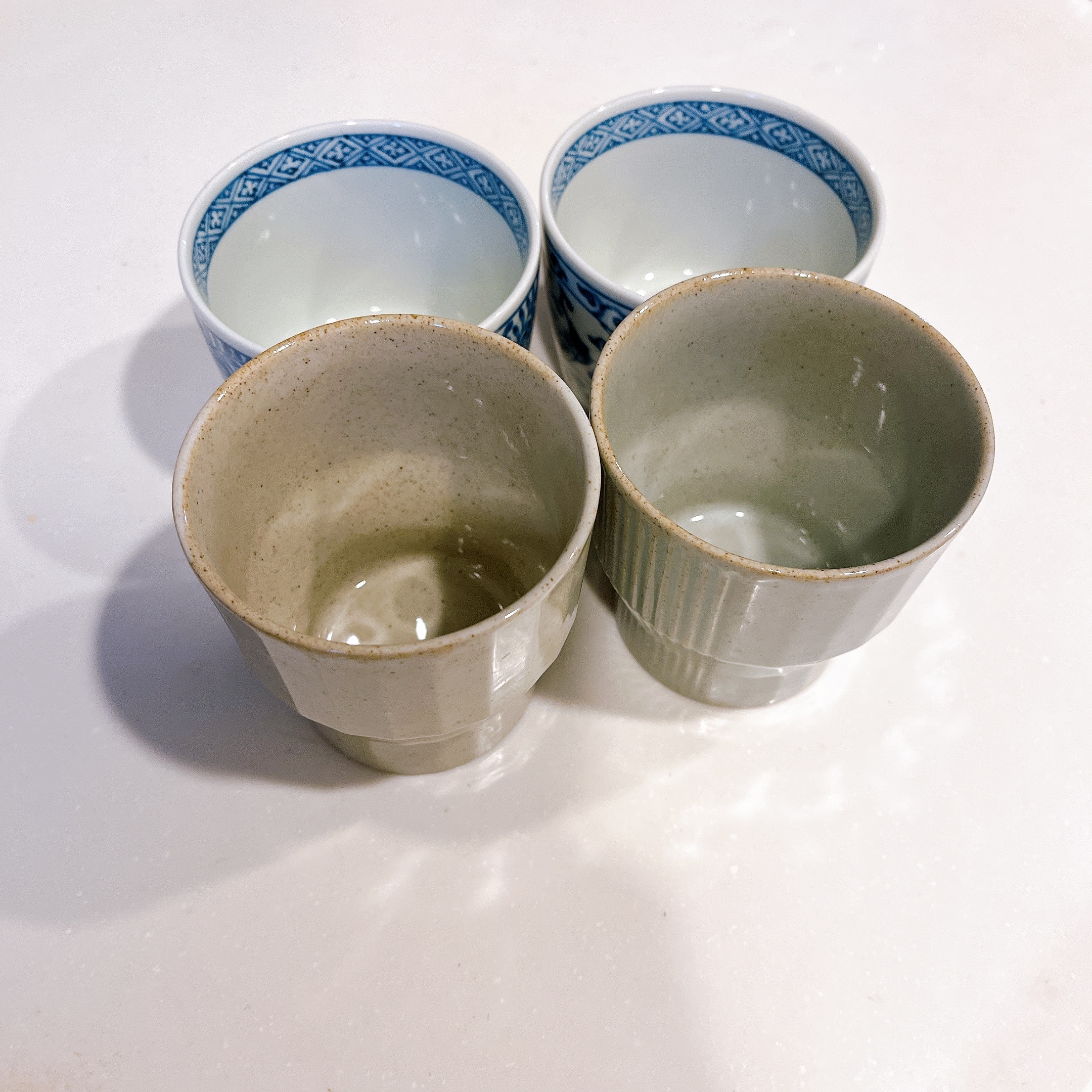 波佐見焼湯呑２色セット