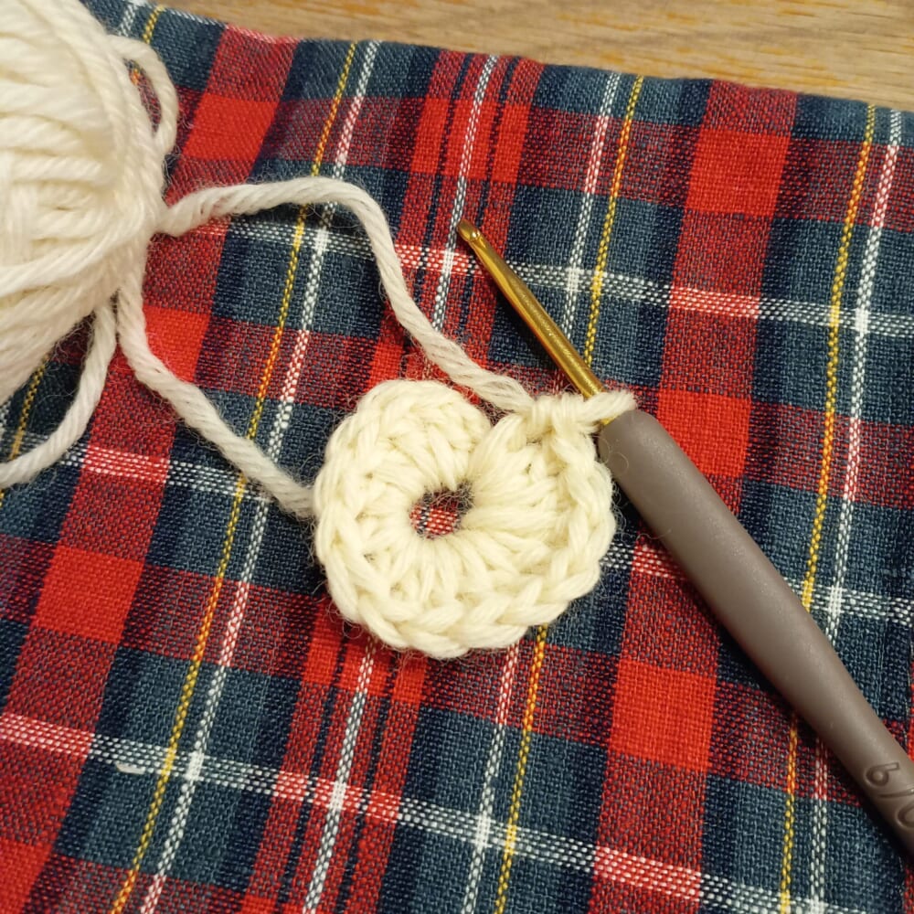 編み物　初心者　かぎ針