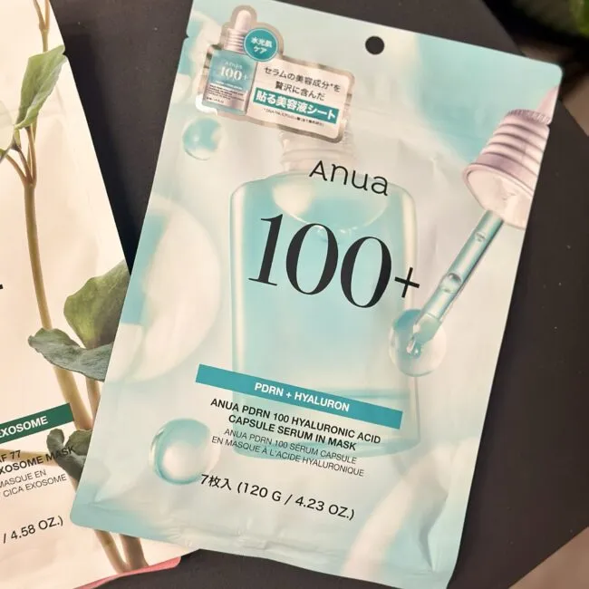 Anua「PDRN100ヒアルロン酸セラムマスク」