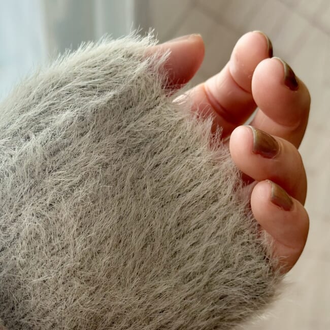 green label relaxing ＜at ease＞フェザーヤーン プルオーバー ニット