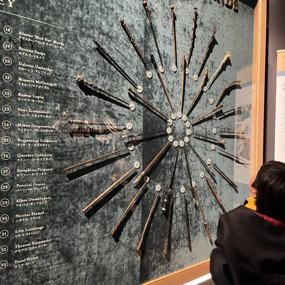 ハリー・ポッター　スタジオツアー東京　杖