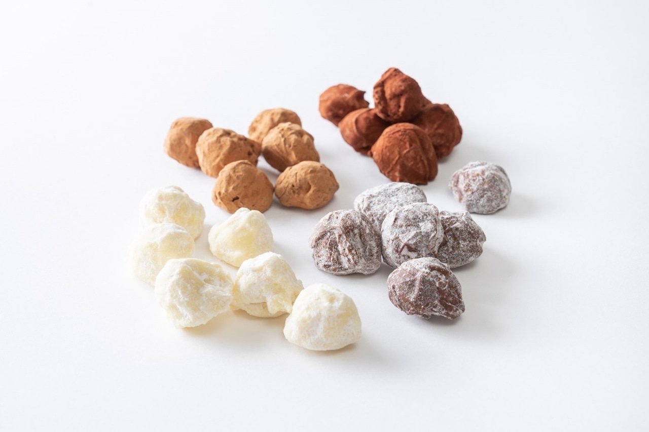 イヴァン・ヴァレンティン定番フレーバー4種類のトリュフ粒