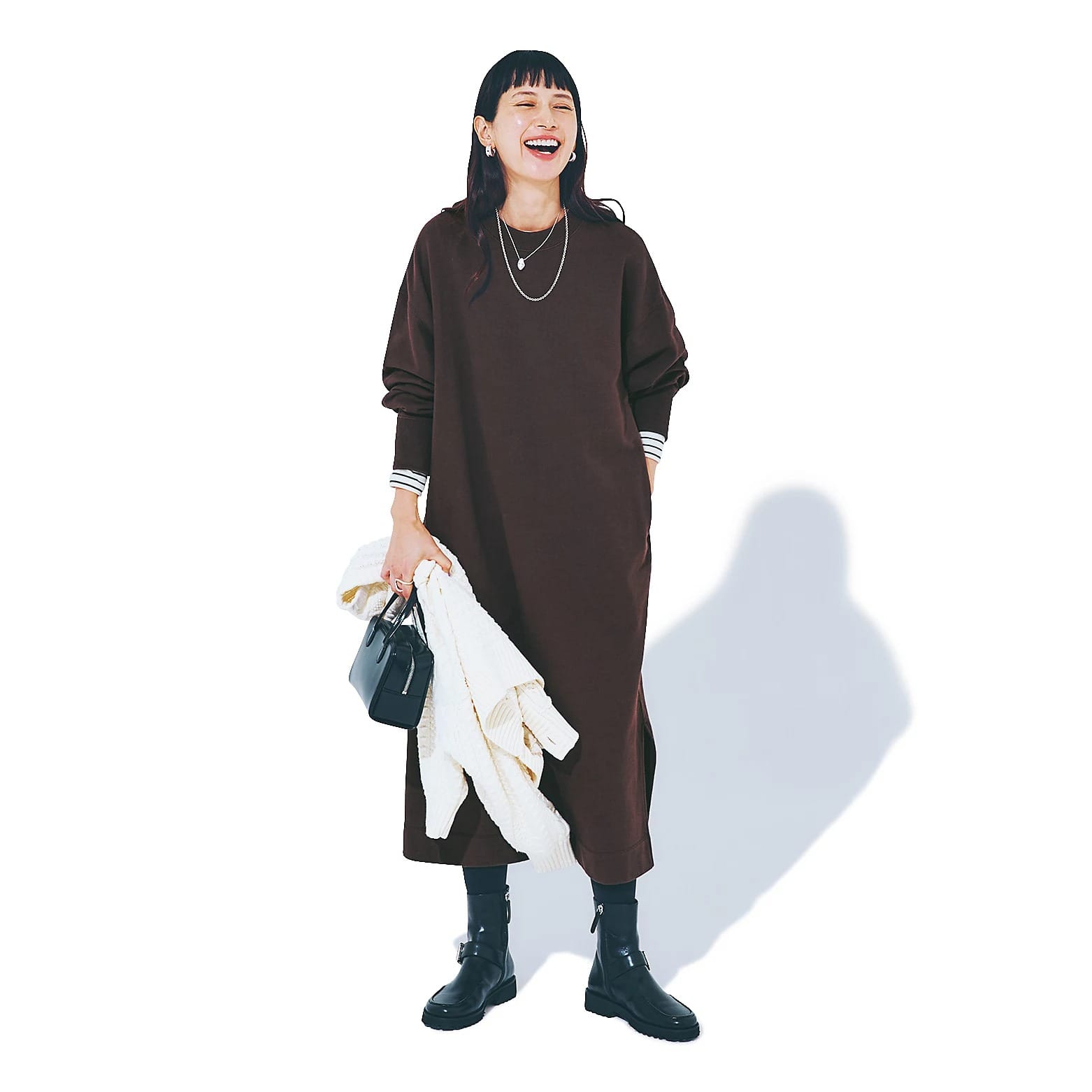 12closet
【USAコットン】【洗える】スウェットワンピース
￥14,300