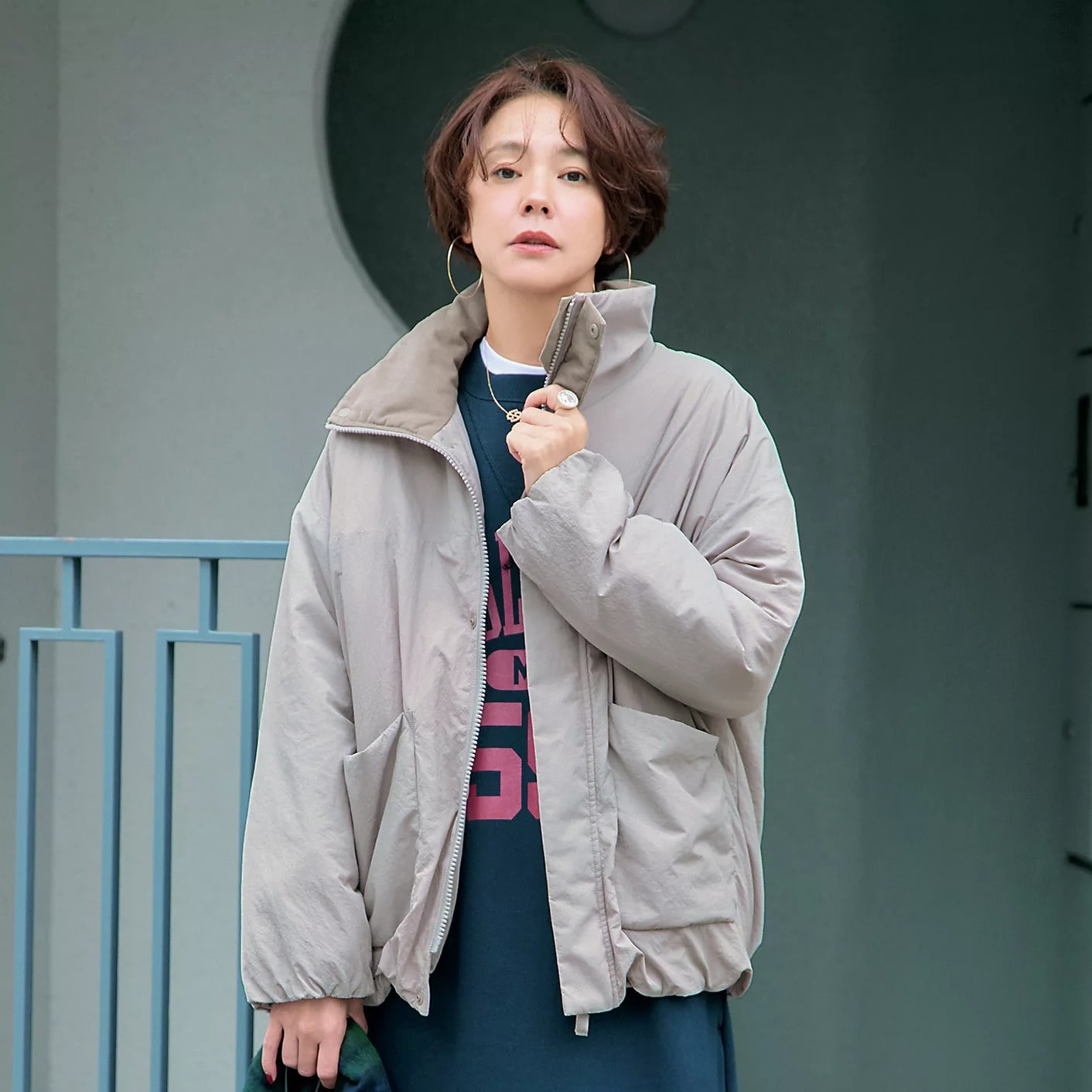 2closet
【洗える】【撥水】【蓄熱】軽量中綿ショートブルゾン
￥25,300