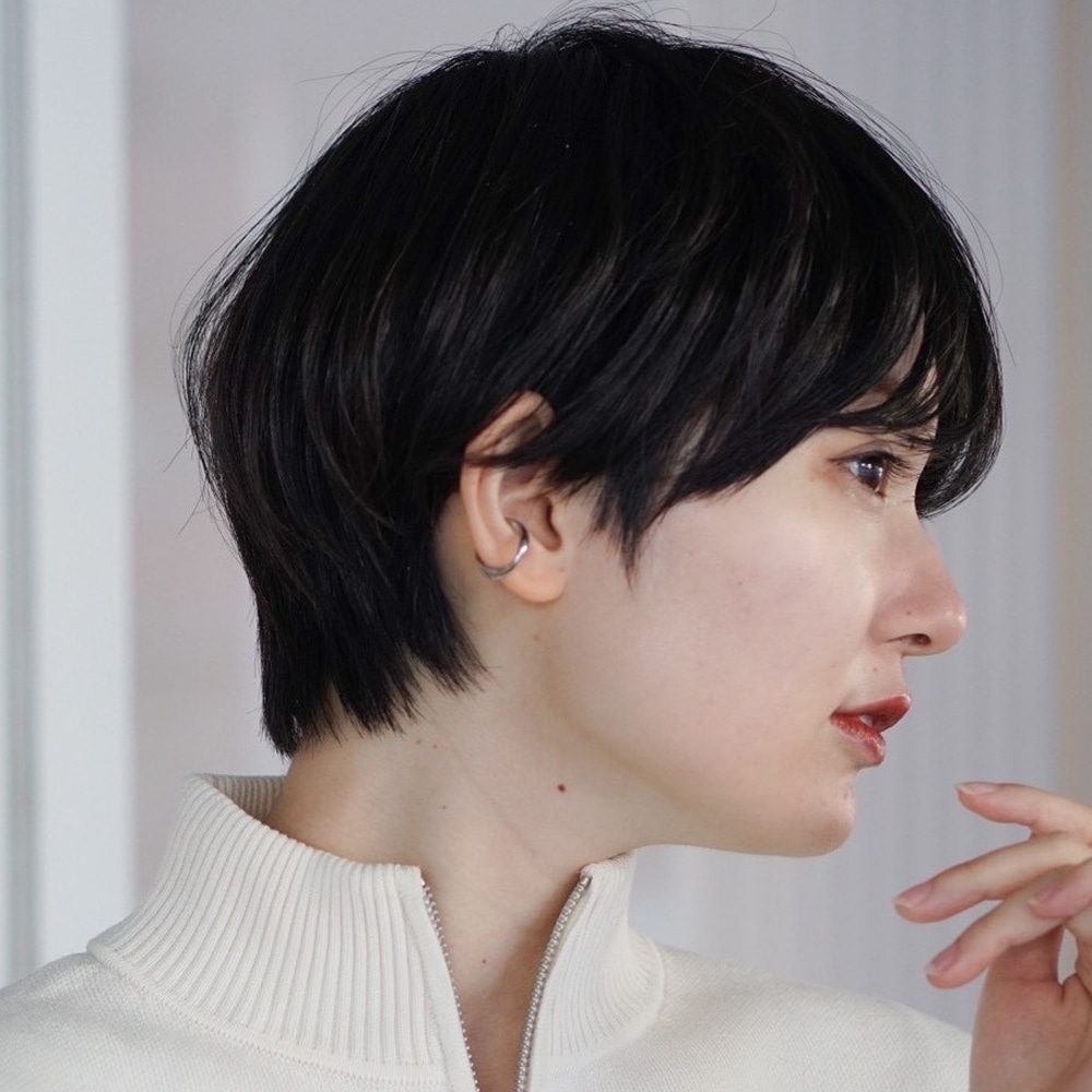 ツヤと抜け感たっぷり【コンパクト大人ショート】アザーカット02