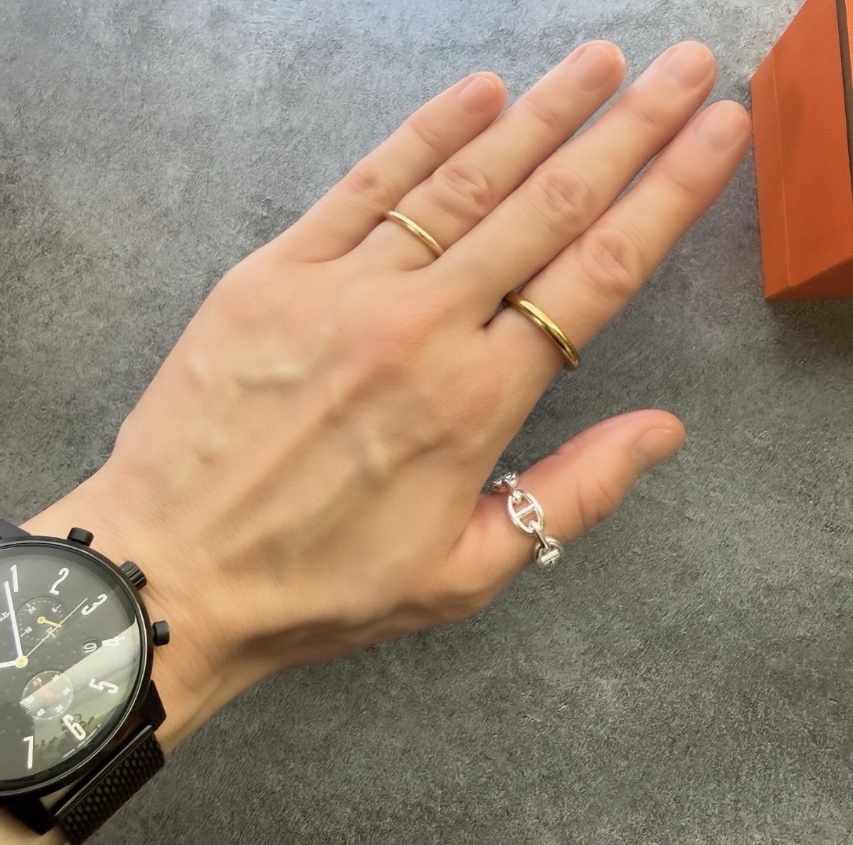 エルメス リング アンシェネ