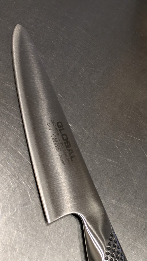 包丁　BLOBAL　メンテナンス