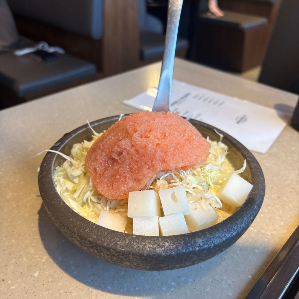 明太もち　もんじゃ