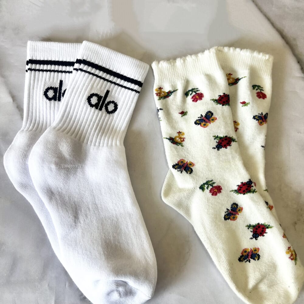 靴下　ソックス　足元コーデ