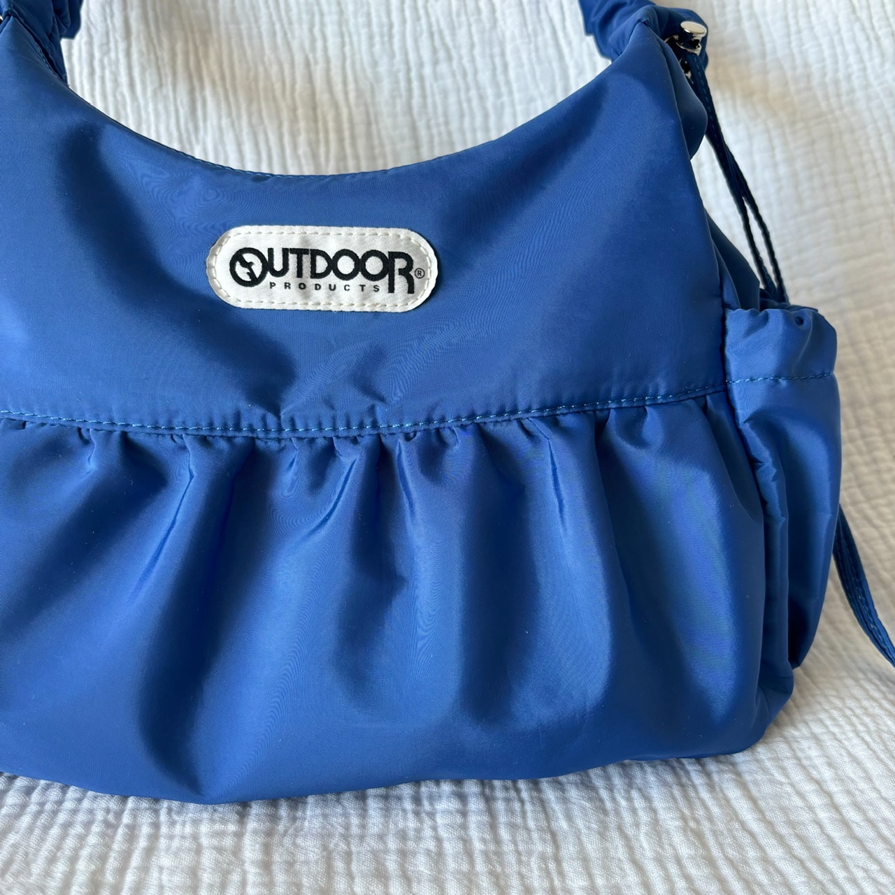 LEE別注OUTDOOR PRODUCTS×100人隊おでかけ部 可愛げ2Wayギャザーショルダー　ギャザー　アップ