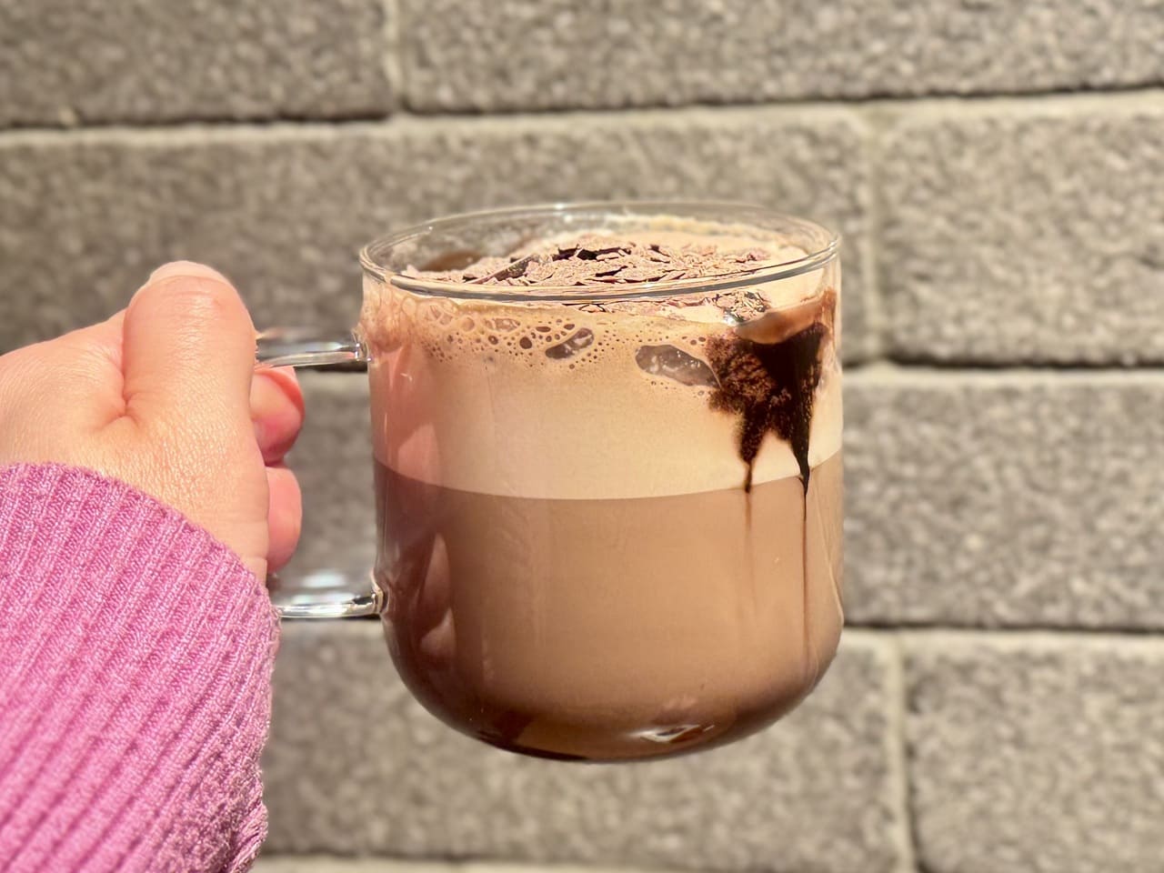 スタバ「カカオムースラテ」