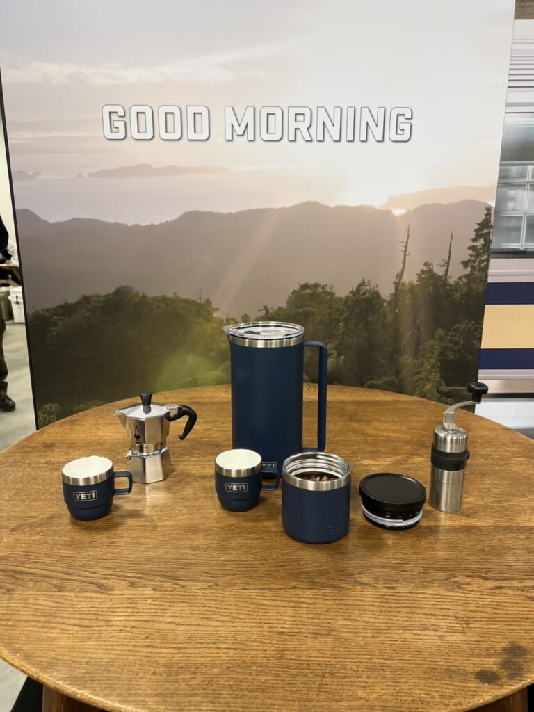 スタイリスト高橋美帆さん YETIの展示会へ