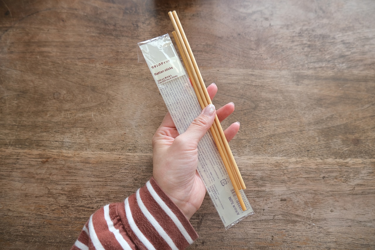 インテリアフレグランスオイル　ウィンターツリー200mL　使用シーン　無印良品