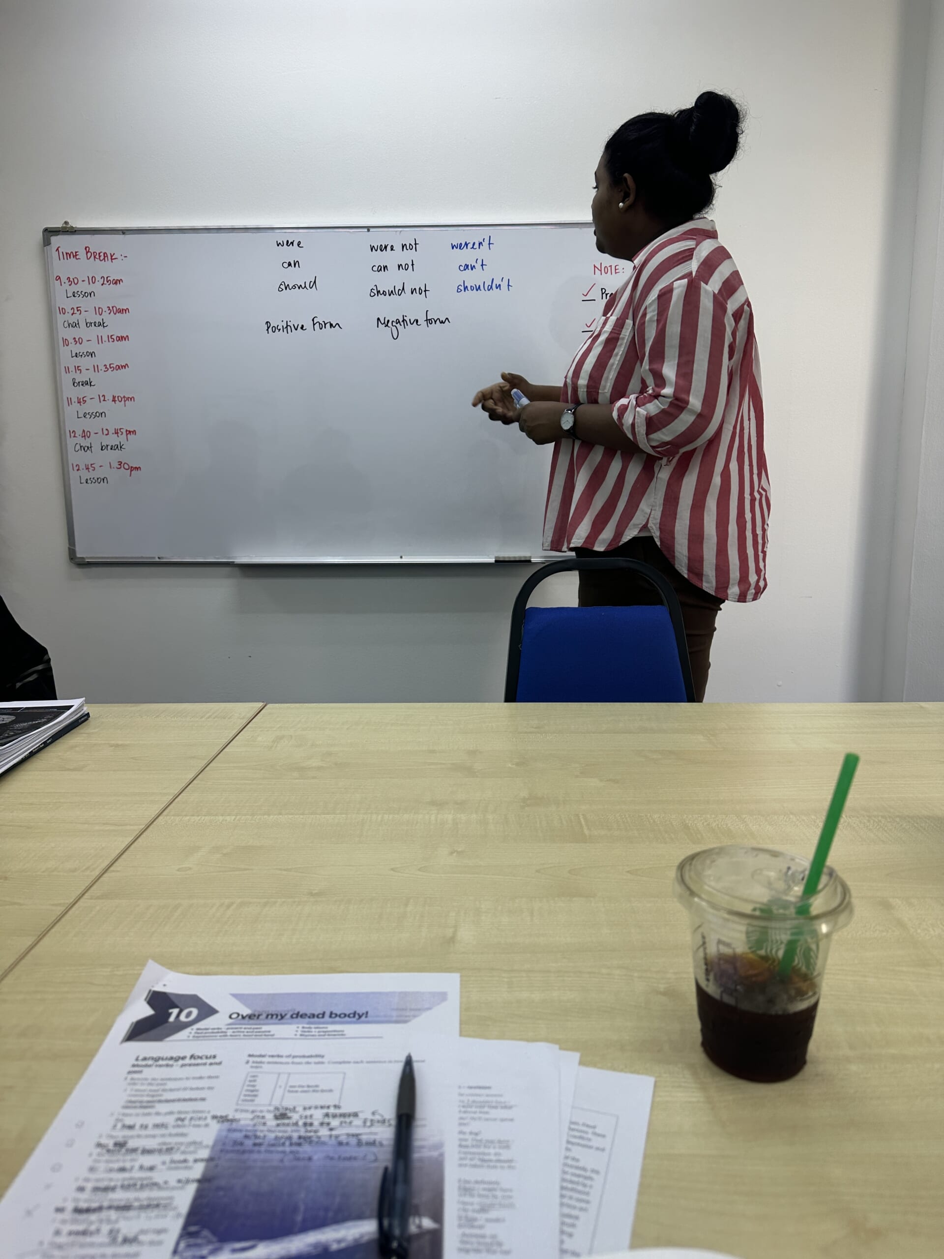 優木まおみさんのマレーシア暮らし、英語学校の様子