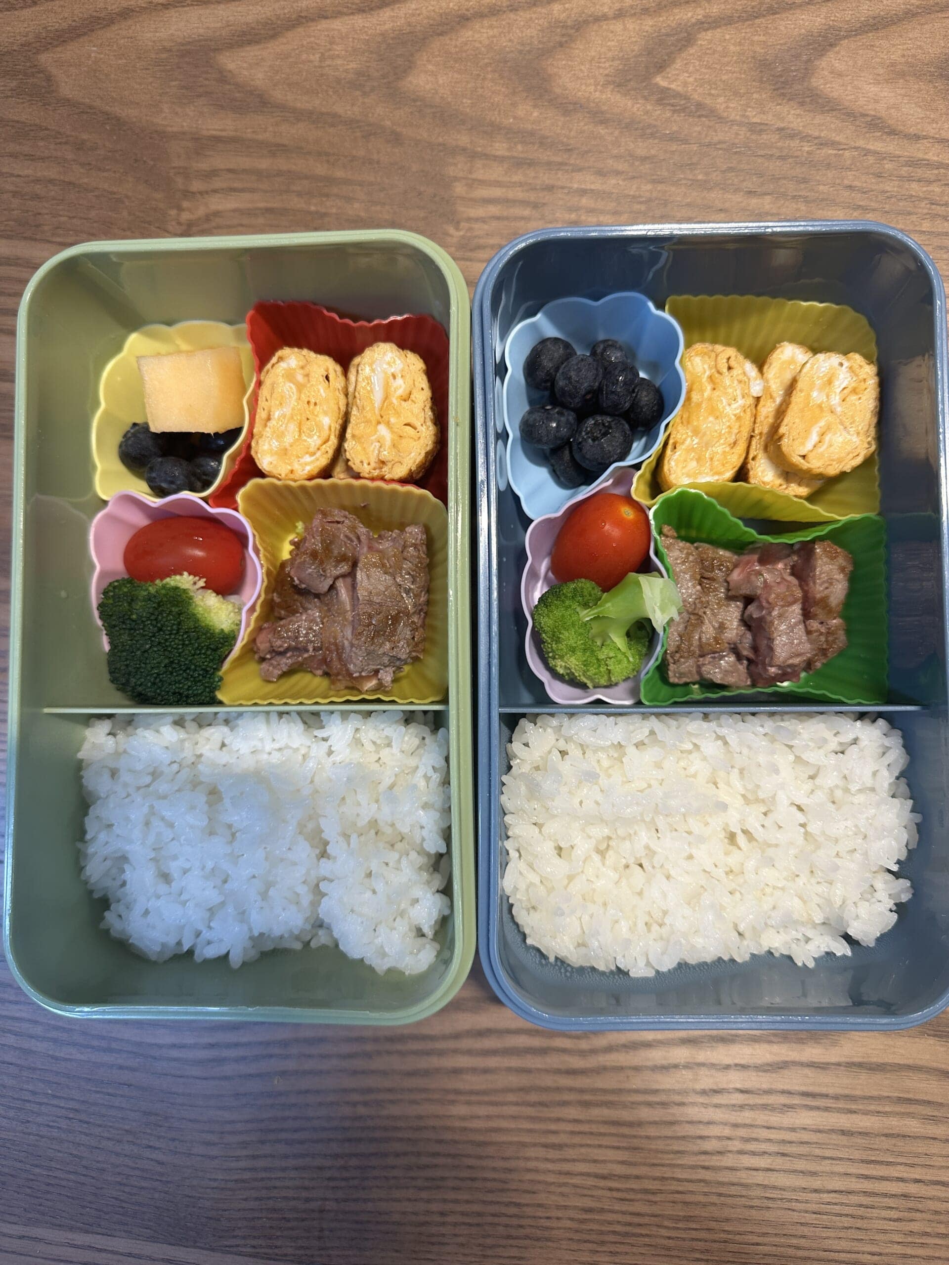 【優木まおみさんのマレーシア生活】子どものお弁当２つ