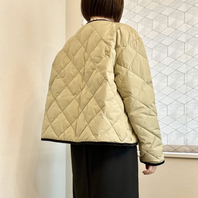 NOLLEY’S別注【TAION×LIMONTA】ベロアパイピングショートダウン