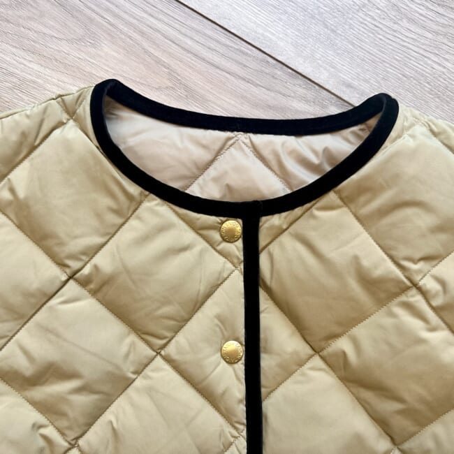 NOLLEY’S別注【TAION×LIMONTA】ベロアパイピングショートダウン