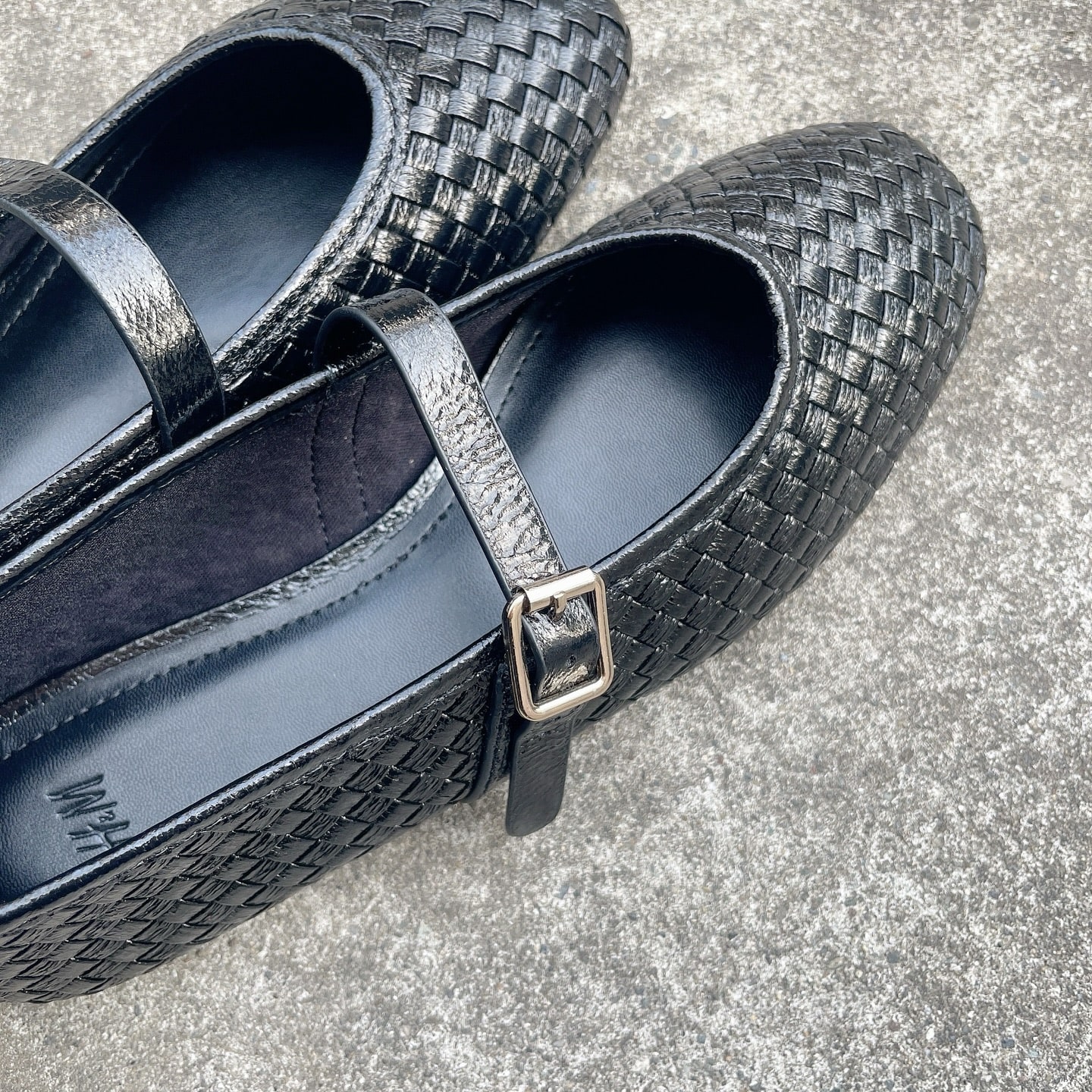 h&m編み込みメリージェーン