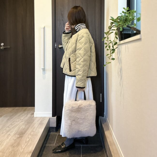 NOLLEY’S別注【TAION×LIMONTA】ベロアパイピングショートダウン