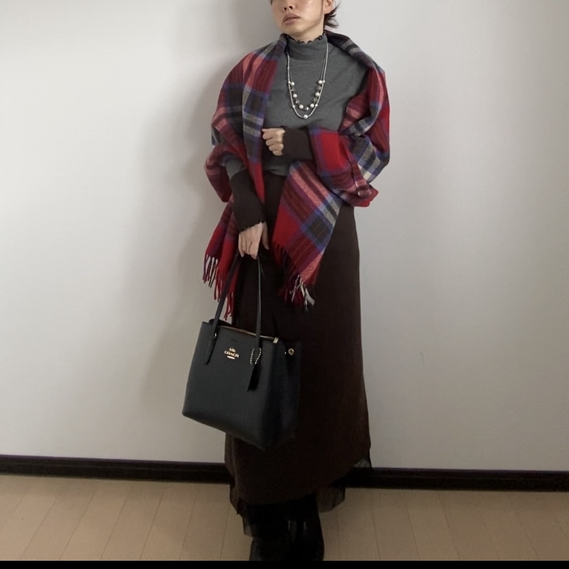 しまむら　カットソー　コーデ