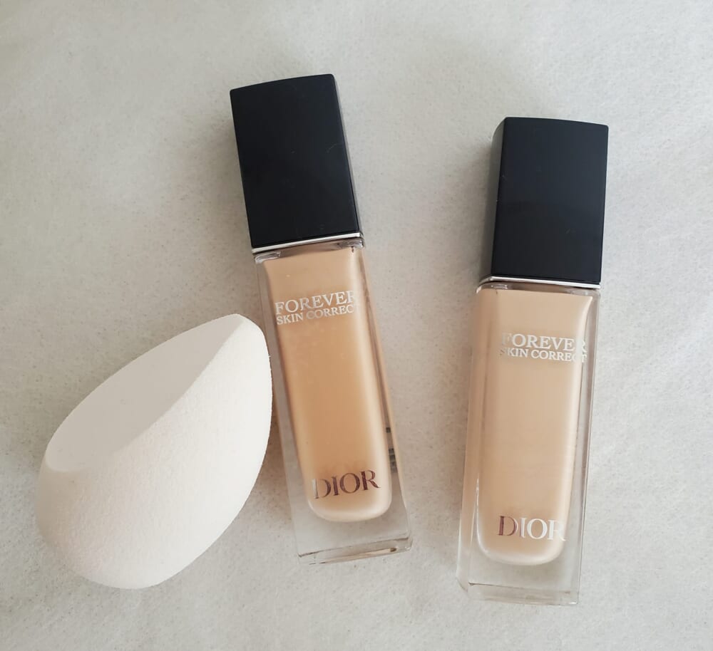 DIORコンシーラーとスポンジ