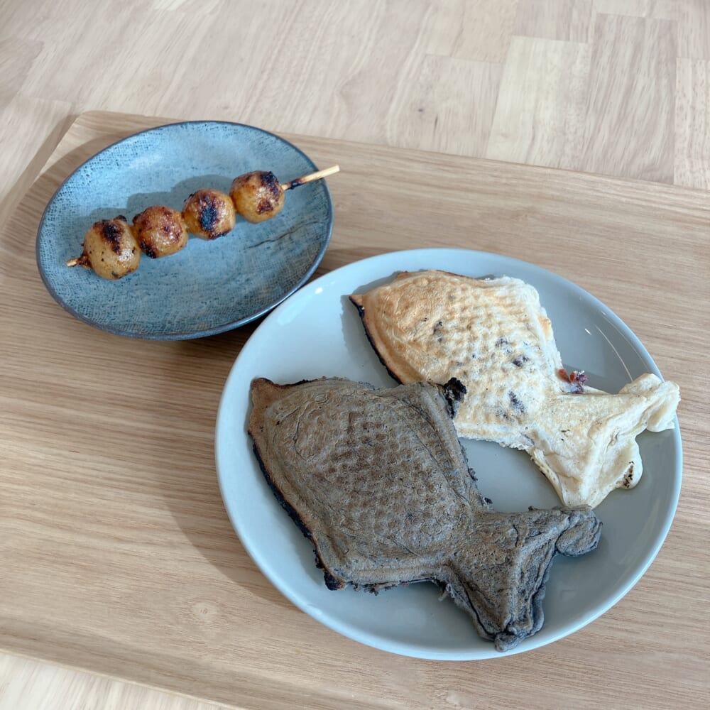 福丸　たいやき　だんご