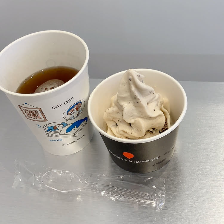 献血ルーム　アイス