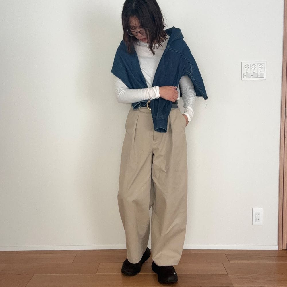 HOKA　スニーカー　コーデ