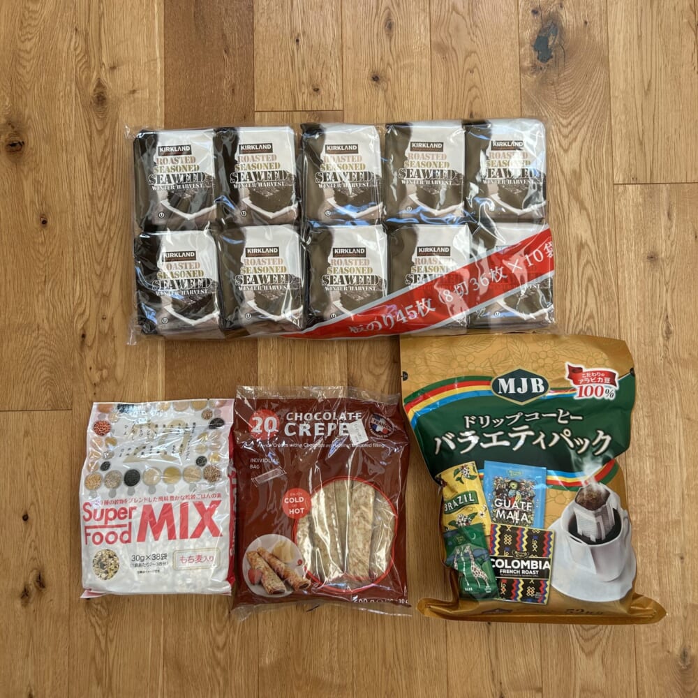 コストコ　コストコ購入品　韓国のり