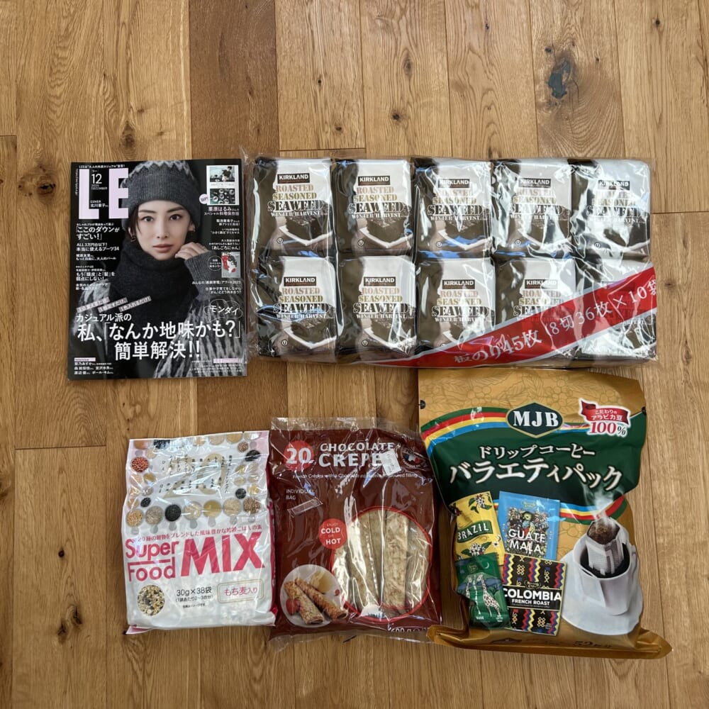 コストコ　コストコ購入品　韓国のり