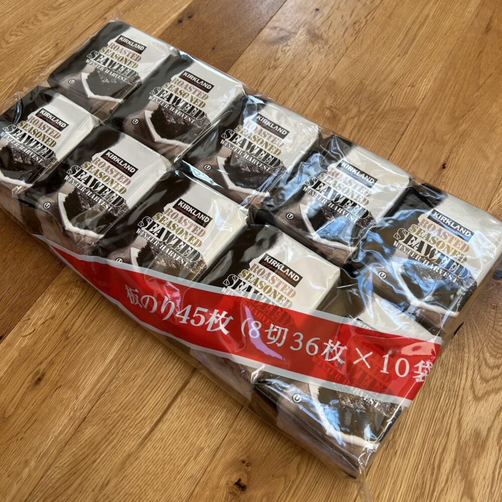 コストコ　コストコ購入品　韓国のり