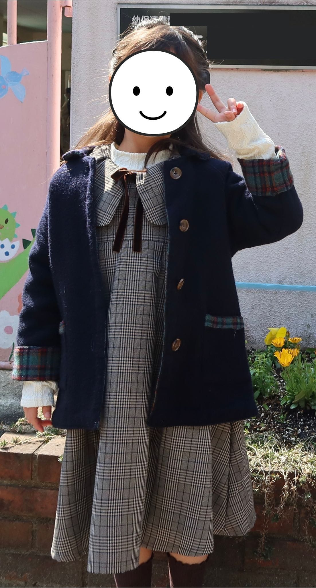 LEE100人隊 No.023 しーさん 娘さんの幼稚園の卒園式コーデ