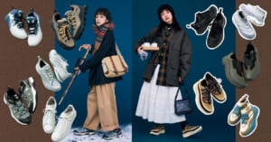 冬の天候に負けない！機能派スニーカー