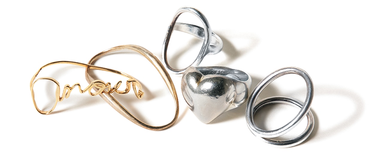 存在感のあるリング