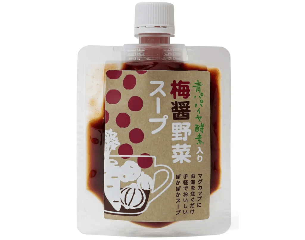 【三旺インターナショナル】青パパイヤ酵素入り 梅醤野菜スープ