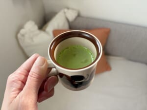三宮　放香堂　抹茶ラテ