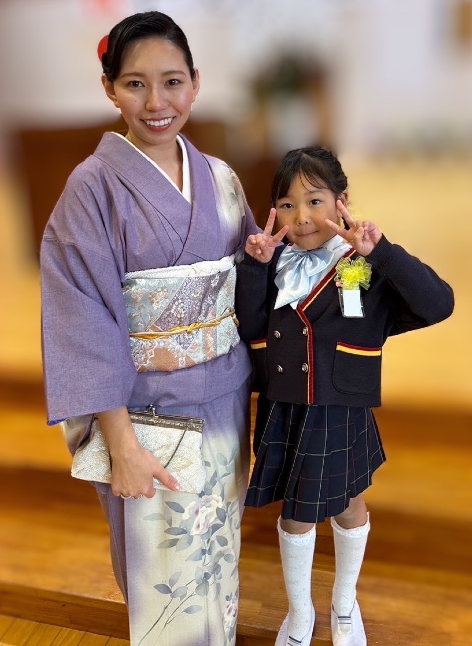 LEE100人隊 No.059サンさんの卒園式コーデ　着物