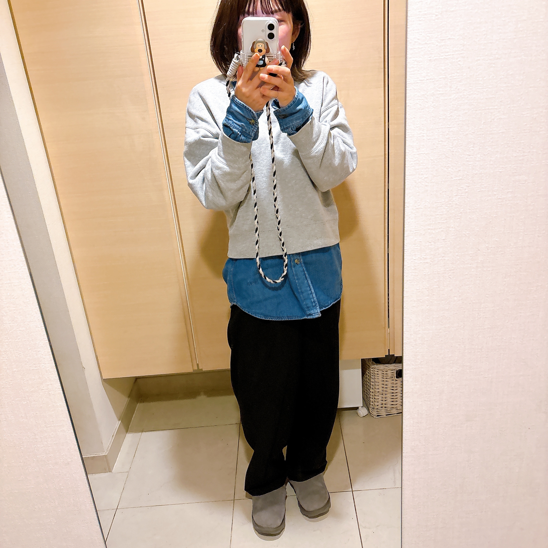 ユニクロ JW ANDERSON デニムシャツ