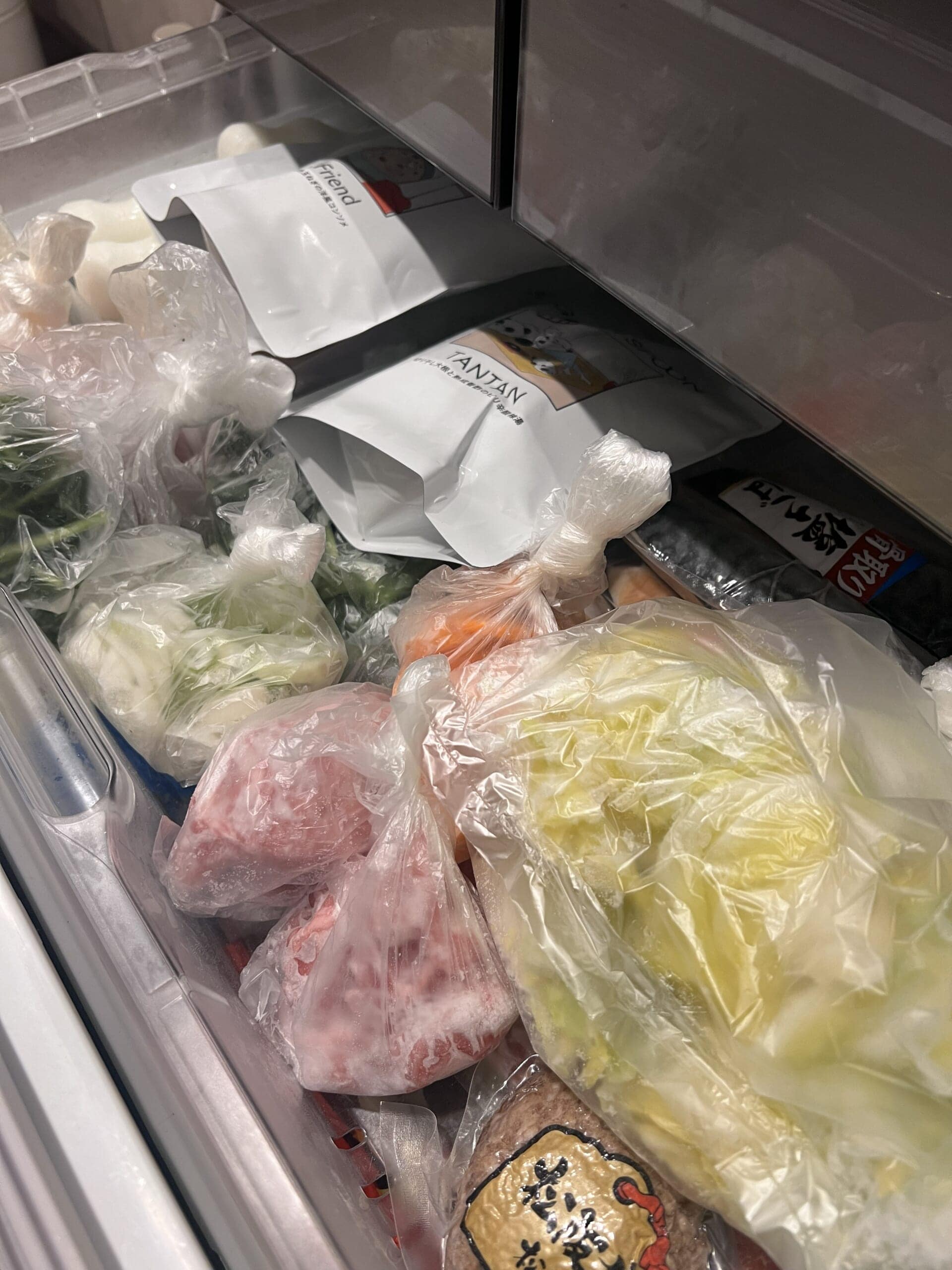 小坂さんの冷凍庫の中身