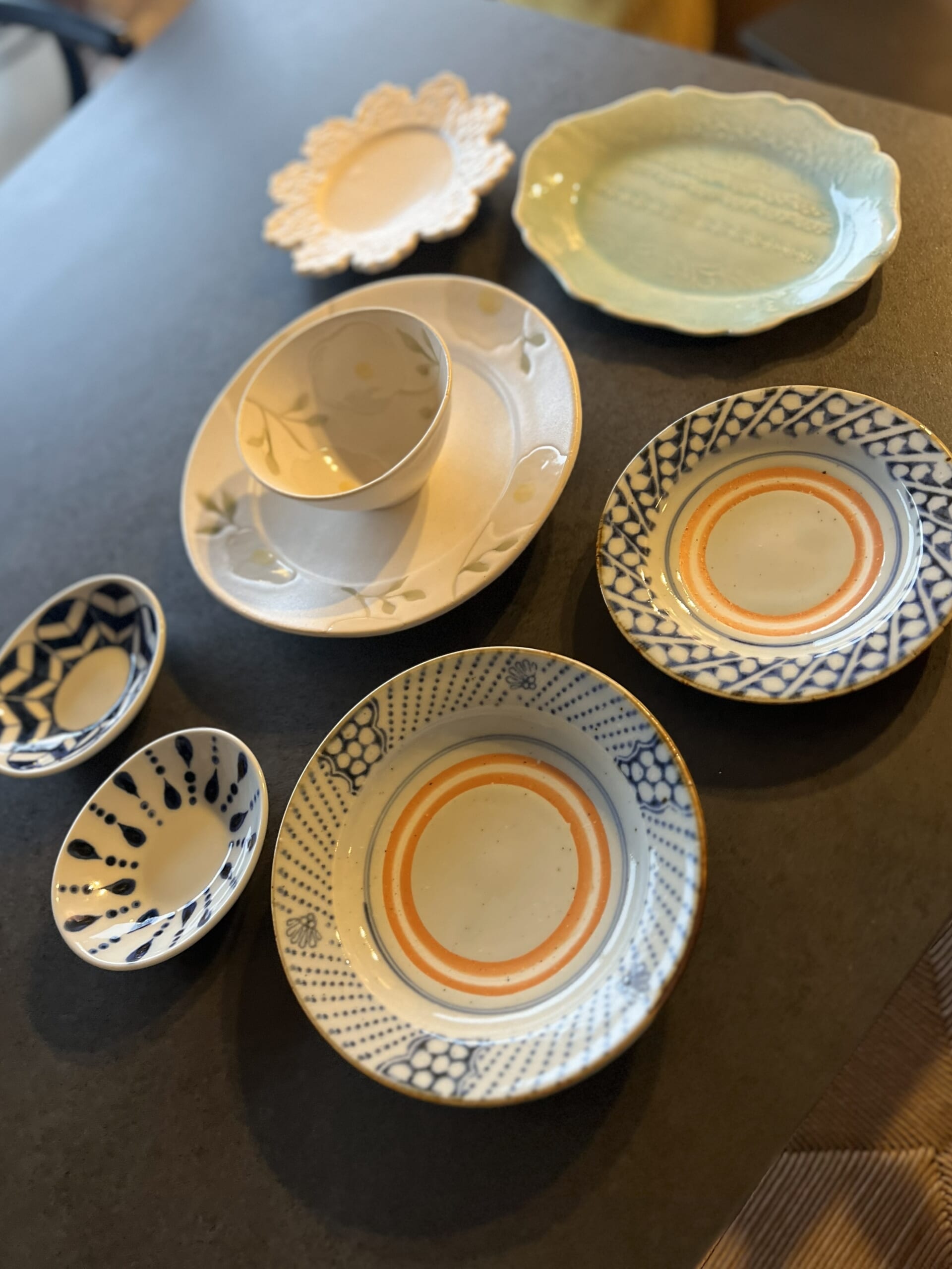 趣味で集めたうつわたち