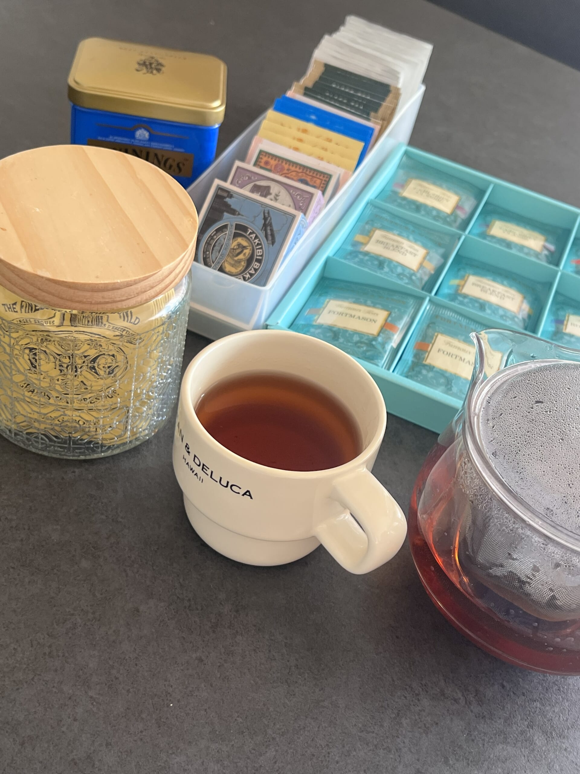 在宅ワーク中のお供の紅茶