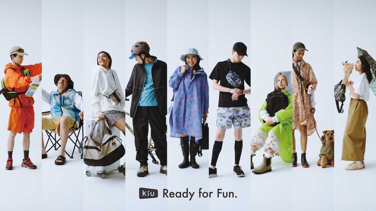 KiU 2026 SPRING & SUMMER COLLECTION　メインビジュアル